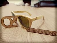 Lunettes de soleil en bois (bambou) écolo Ozed